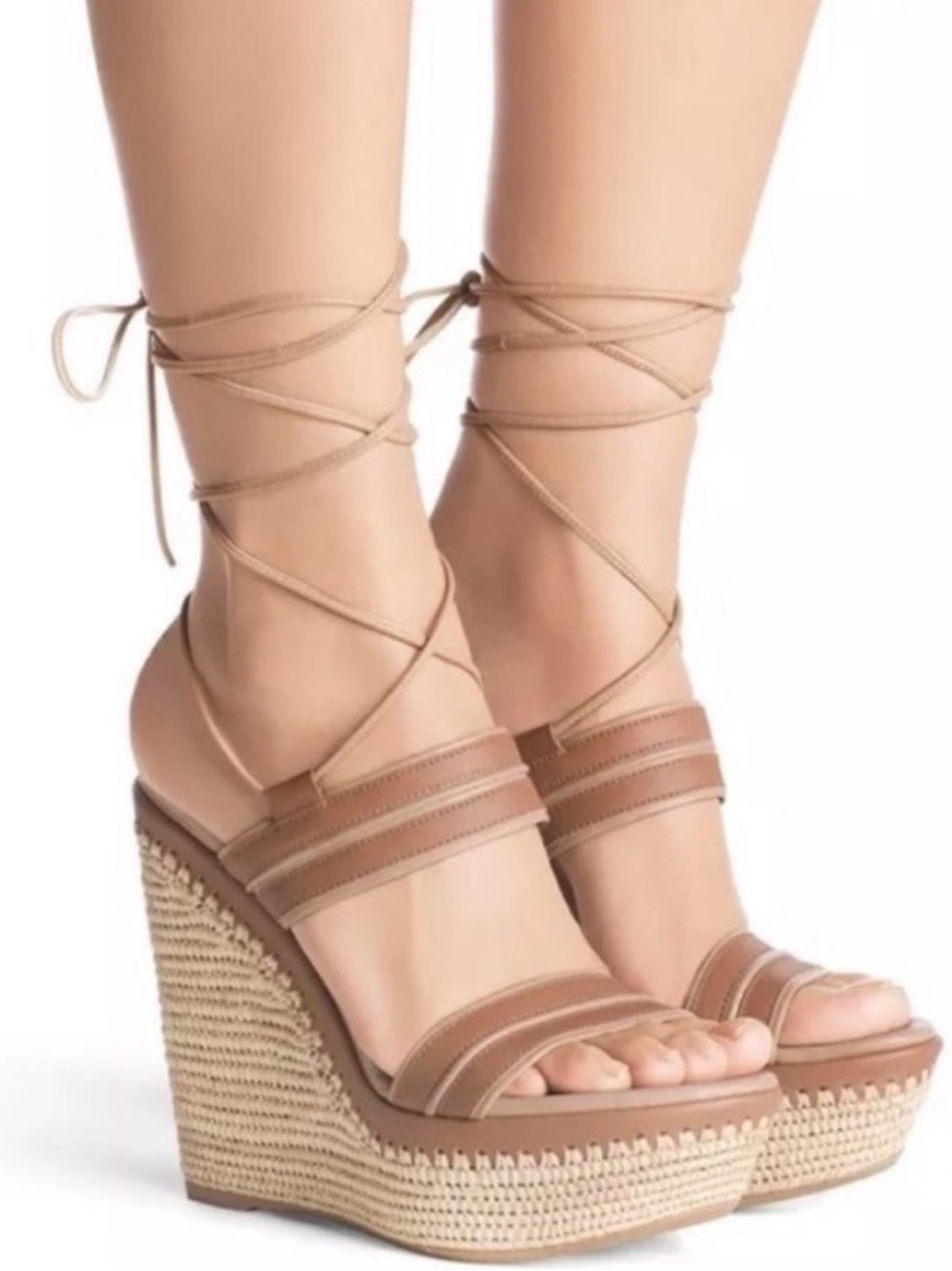 Stuart Weitzman Adandon Wedge Sandals
